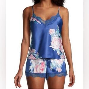 In Bloom lovely rita floral 2-piece camisol & shorts pajama set NWT small